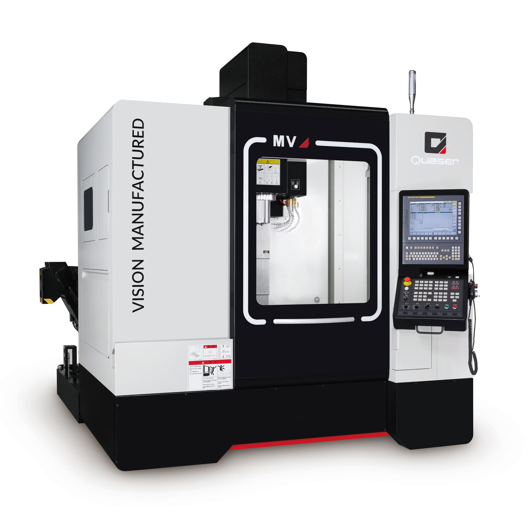 Quader MV3 Vertikalfräsmaschine Seitlich