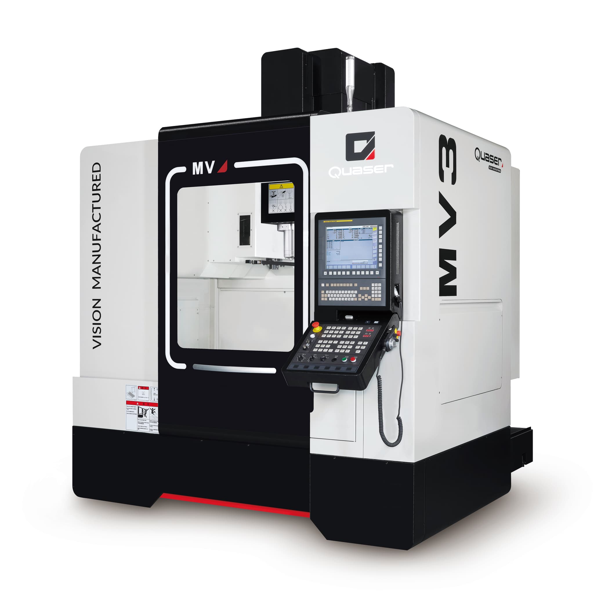 Quader MV3 Vertikalfräsmaschine Seitlich Rechts